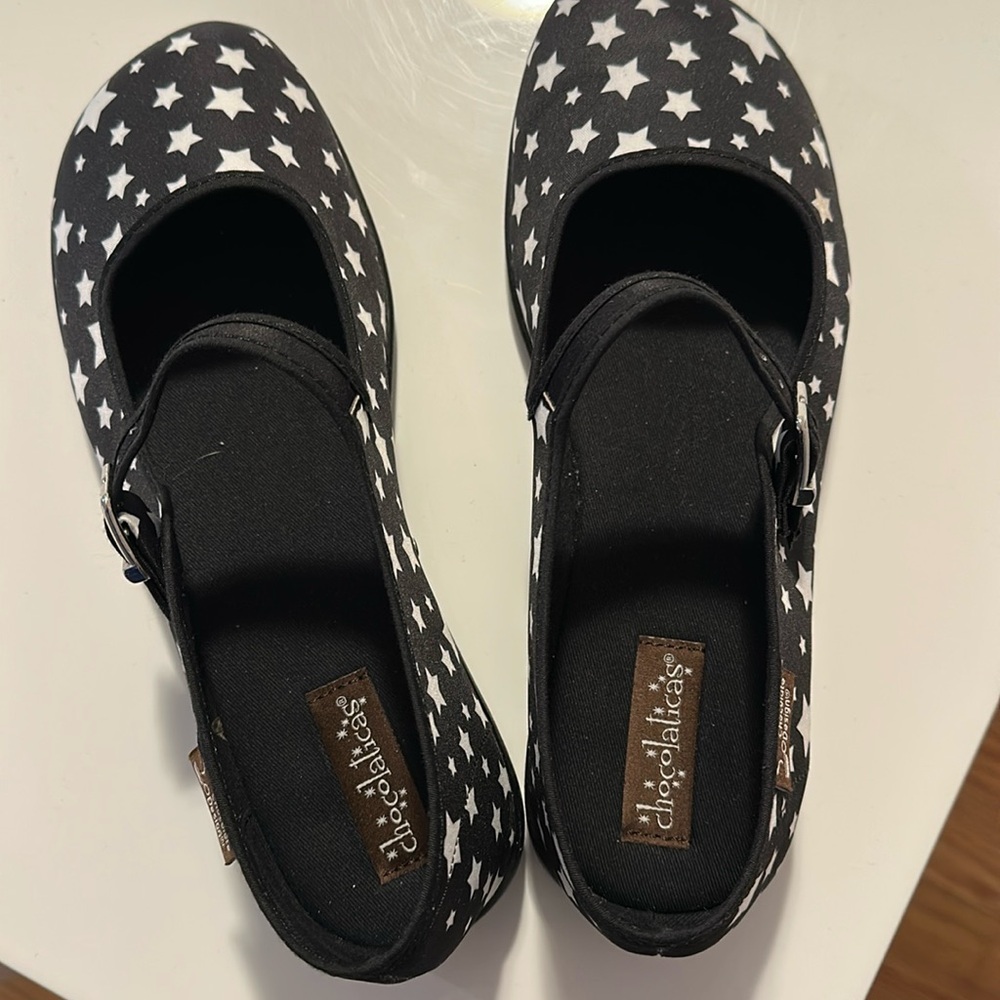 Hot chocolate design brand constellation woman’s Mary Jane flat shoes